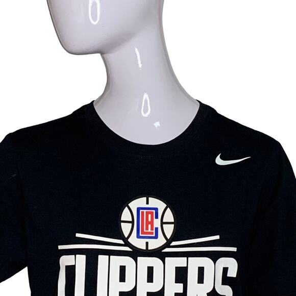NBA Los Angeles Clippers Nike Tee Unisex Graphic T-shirt Short Sleeve Black Sz S - Picture 3 of 9